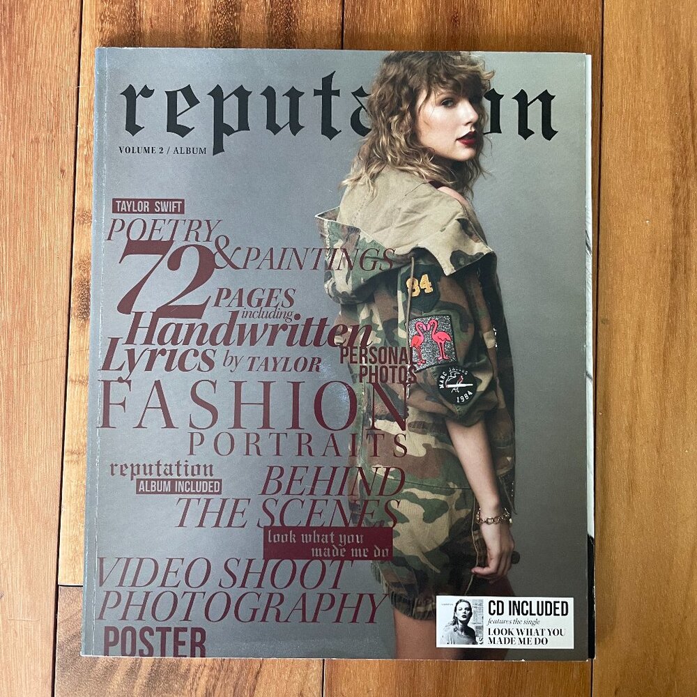 Taylor Swift reputation Volume 2 Deluxe Magazine